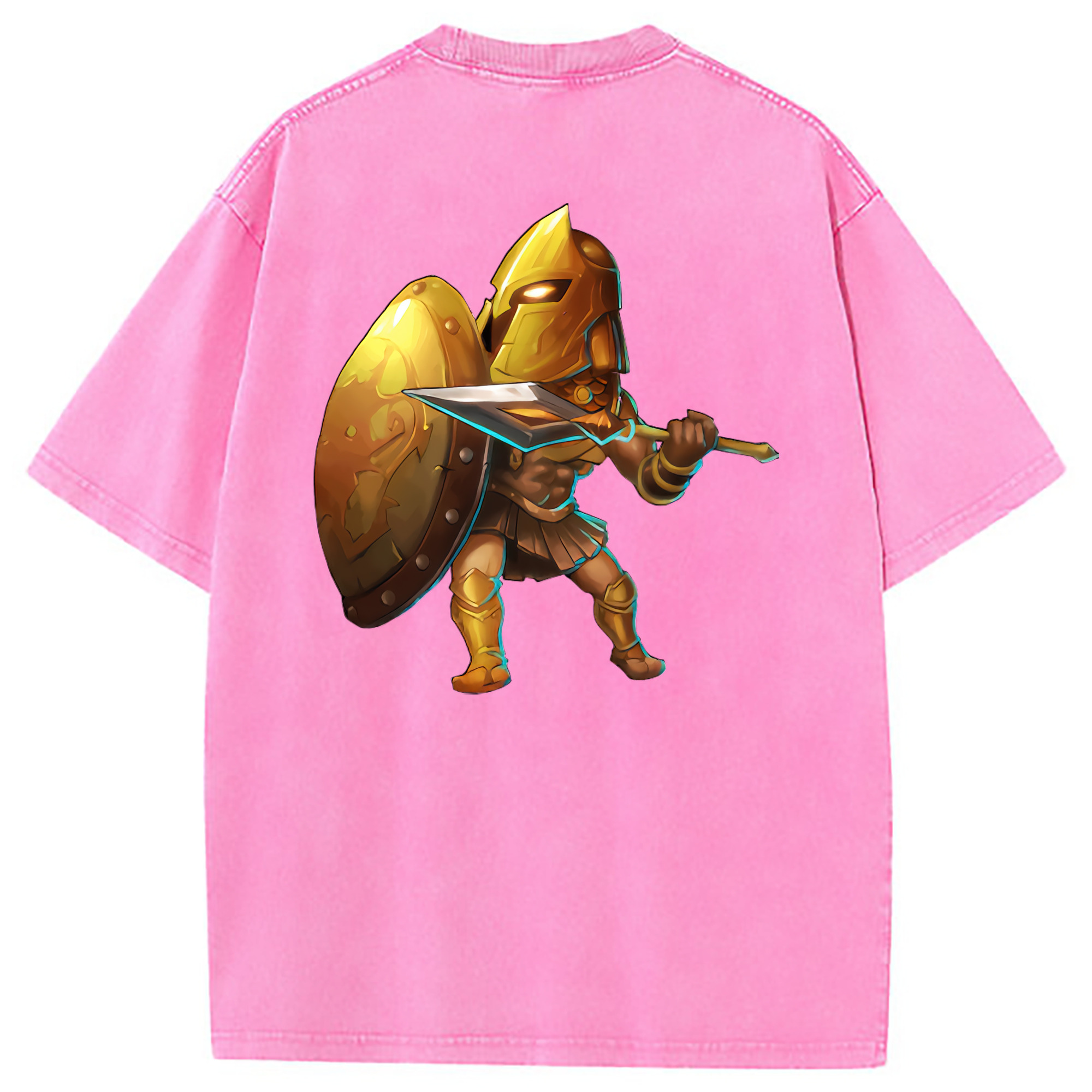 （画像用） リーグ・オブ・レジェンド League of Legends LOL 綿100% ヴィンテージ風 半袖Tシャツ（背面プリント）
